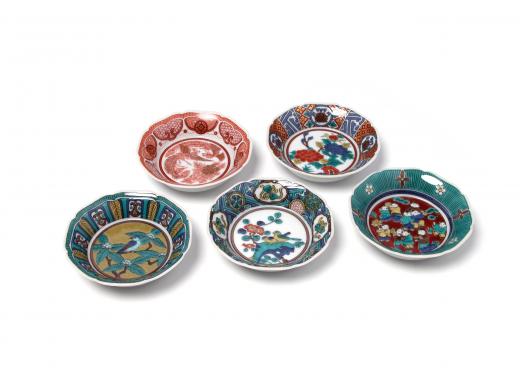 時代画　3号皿揃