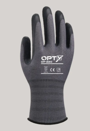 中厚手 天然ゴム 作業用手袋『OP-220』