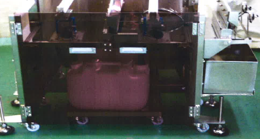 アルコールスプレー式ベル  ト洗浄機