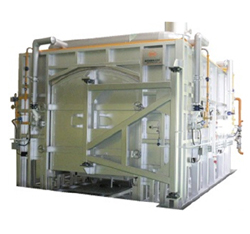 焼成炉『高温シャトルキルン』『ファイバーシャトルキルン』