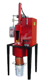 スプレー（エアゾール）缶穴あけ圧縮処理機『SUPER200』