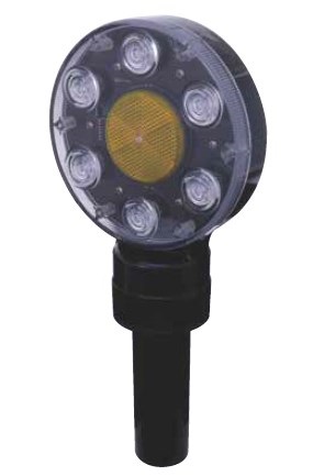 乾電池式同期工事灯『フラッシュアイ』　※NETIS登録技術