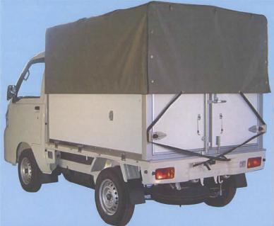 特装車　幌付コンテナ　FCH