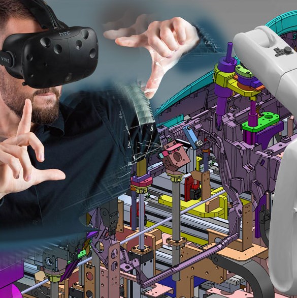 【仮想工場・仮想実機を再現可能!】V-Eye(バーチャルアイ)