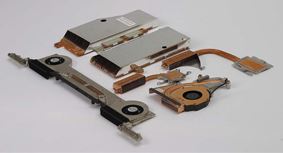 【ヒートパイプ】曲げ潰し対応の自由設計冷却