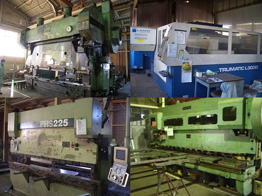 株式会社山口製作所　主要機械設備案内