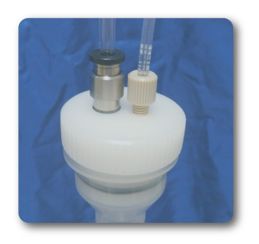 オープンカラム用キャップ（バイオラッド社エコノパックカラム用