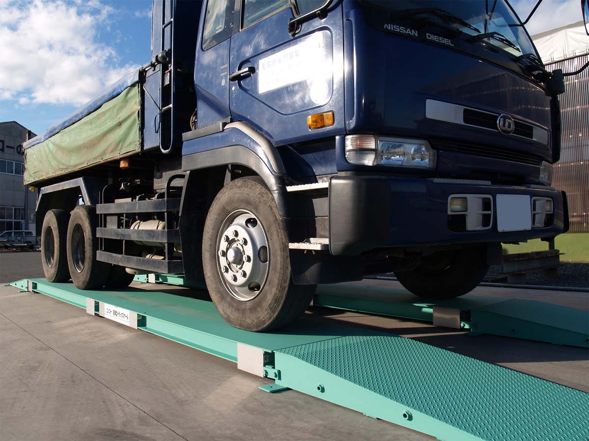 簡易型トラックスケール「NL-2Vシリーズ」【基礎が不要！】