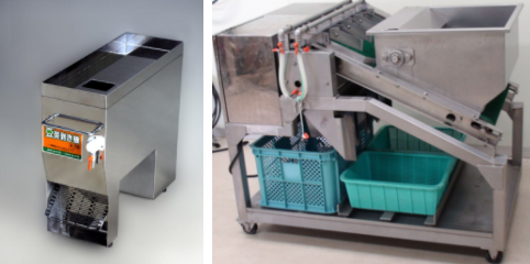 豆莢剥き機『P-78タイプ/P-478タイプ』