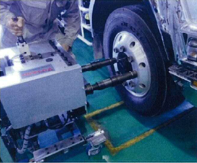 2軸ホイールナット締付システム『TMW-600-M2』