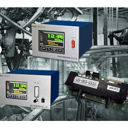 【採用事例：人工呼吸器】超音波式ガス濃度計