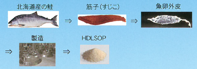 プラセンタ様物質『サーモン・オバリー・ペプチド』
