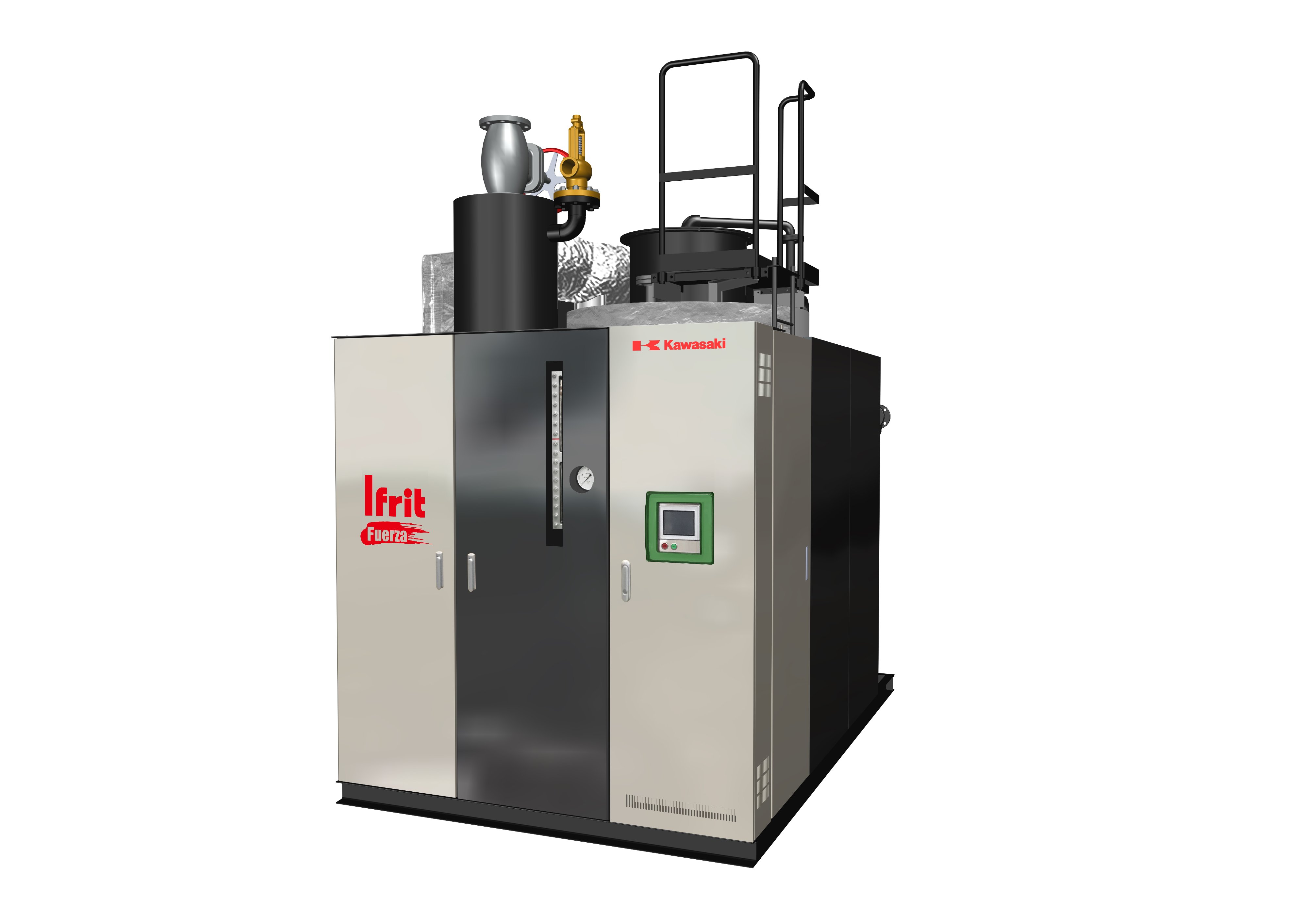 貫流ボイラ イフリートシリーズ【高品質な蒸気を高効率に】