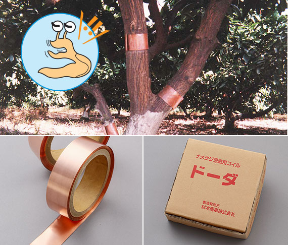 ナメクジ忌避用銅コイル『ドーダ』