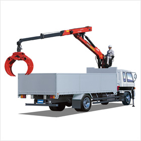 高耐久型ユニック折り曲げ式クレーン『C105L76V』 古河ユニック