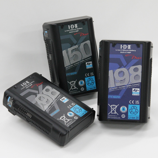 Vマウントバッテリー DUO-CPシリーズ