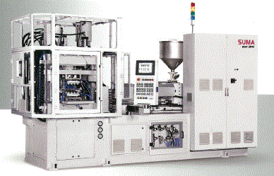 インジェクションブロー成形機（ホットパリソン）