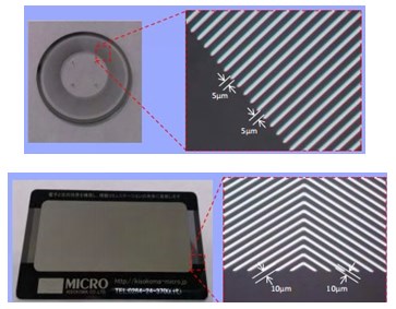 様々なパターニングに対応可能【薄膜加工基板】