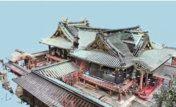 【3Dレーザー計測事例】国宝指定久能山東照宮　計測