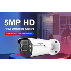 IP67 ネットワーク防犯カメラ新機能 アクティブ抑止カメラ