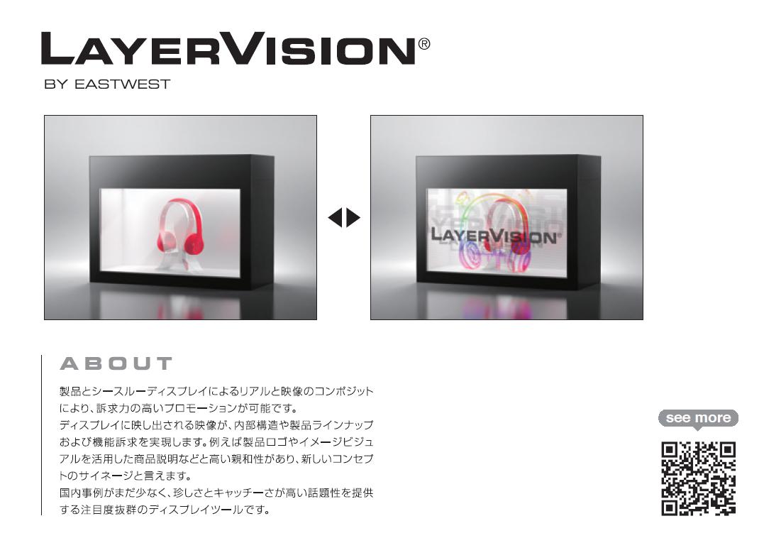 ［透明液晶BOX］Layer Vision