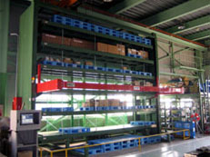 仕掛品・部品等収納用ソリッドストッカー（重量棚、収納棚）