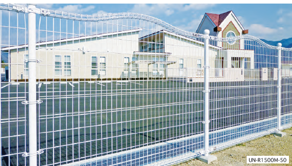 【公園景観】UNフェンスM型