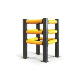 特殊ポリマー製防護バリア「iFlexRailコラムガード」