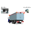 Low-speed collision prevention for box trucks: 8 sensors detect the upper front area as well!