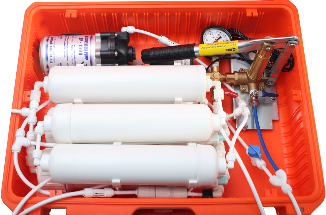 緊急用浄水器セット『レスキューラクサット』