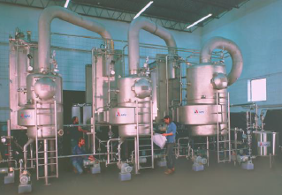 プレート式濃縮装置