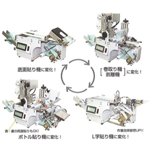 ラベル用卓上型汎用機　変化　F103IIシリーズ