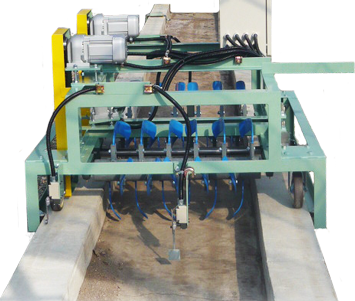 培養土の自動造粒機