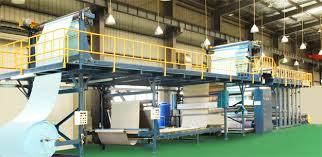 自動車内装の製造設備