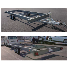 20ftマルチコンテナトレーラー