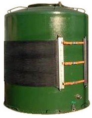 ゴム製熱交換器 クーリングロールCRN