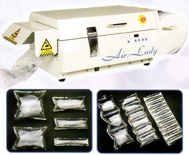 エアー緩衝材製造機「エアレディーAP-250C型」※特殊工具不要