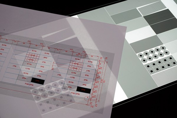 【加工事例】手書きのラフ図面からのフィルムマスク作成