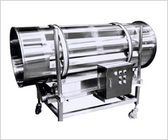 スナック菓子用機械『KO式ドラムシーズナー』