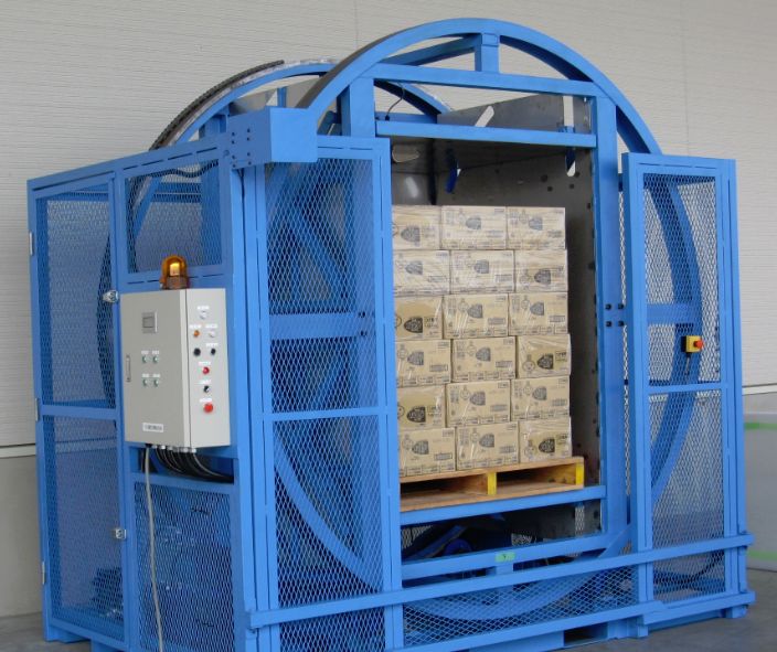 パレット交換用反転機「パレットチェンジャー」