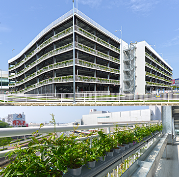 駐車場緑化『Ｄ’ｓグリーンパーキング（立駐タイプ）』