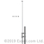 Omnidirectional antenna with a wide reception range: Antenna AH-161