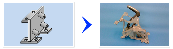 【VA/VE提案事例】部品一体化と加工レス化、軽量化を同時に実現