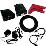 コネクタ不要の光LAN構築　DIYキット