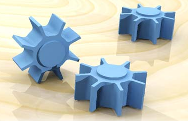 精密ゴム部品　冷凍バリ取り加工サービス