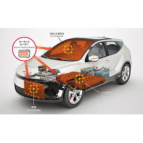 Coolant heater contributes to extending driving range and maintaining charging capacity.
