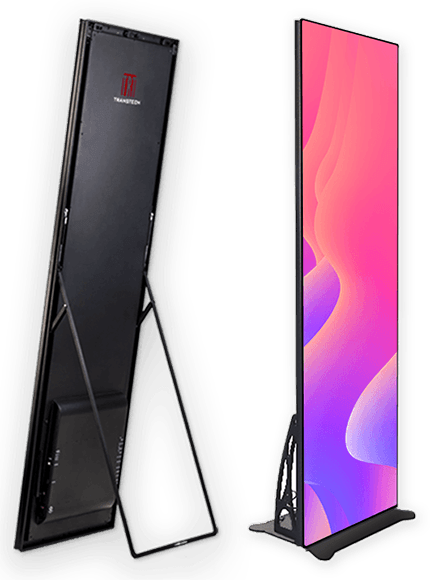 150インチ対応 簡単設置自立型LEDビジョンiPoster ファン