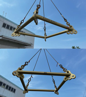 仮設資材　テンテンSQ1000　鉄筋地組柱に！