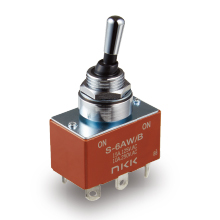 防塵・ダブル防水】Sシリーズ防水形トグルスイッチ（IP68） NKK