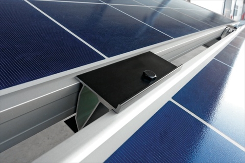 太陽光架台 屋根用資材　落雪対策金具「スノーゲン7・30」